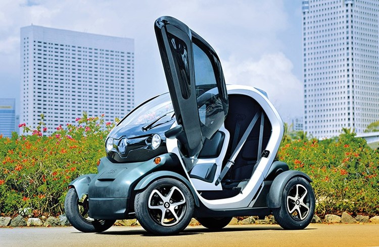Rent Renault Twizy electric St Barts